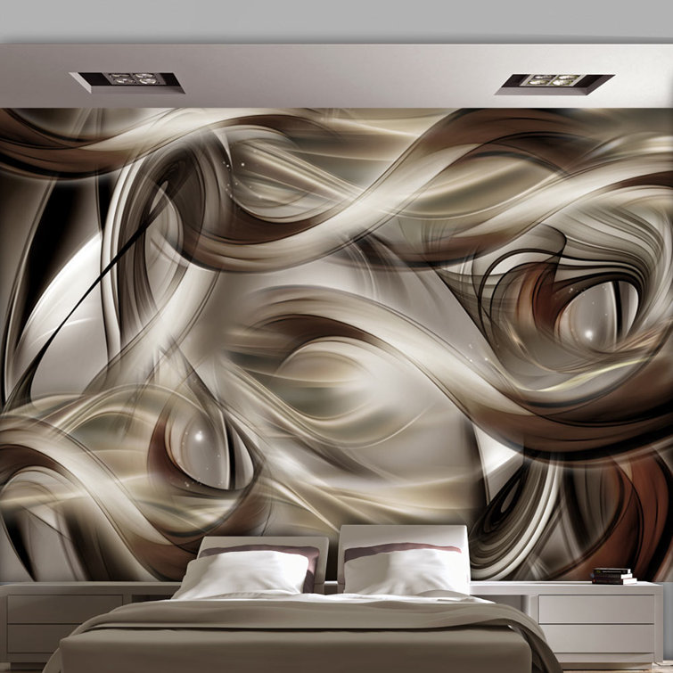 Bless international Abstract Wall Mural Wayfair